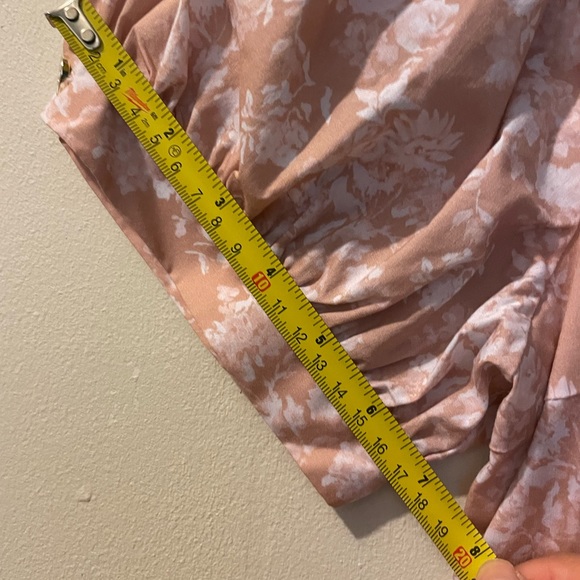 Caroline Constas Dina Floral Babydoll Mini dress size L - Picture 7 of 12